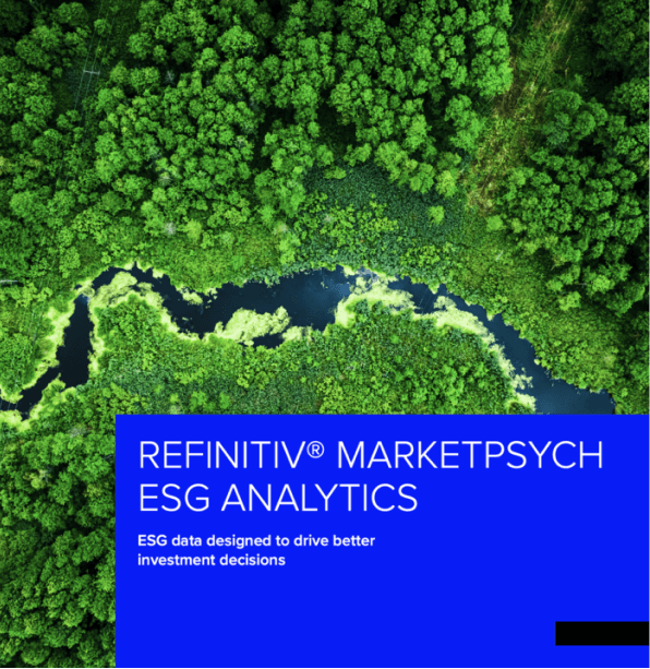 Refinitiv MarketPsych ESG Analytics